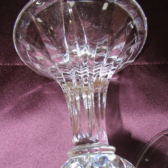 Lead Crystal Tulip Goblets - Picture 6 of 10